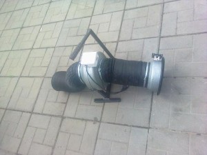 Przenośny wyciąg spawalniczy podstawa magnetyczna