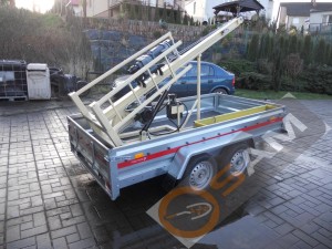 Wiertnica na przyczepie WMM-08/18 geologiczna