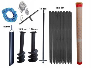 Wiertnica ręczna studni 17m 145+180 szlam 110 MEGA