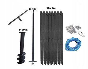 Wiertnica ręczna do studni 17m 145mm PWSAM