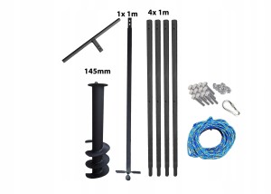 Wiertnica ręczna do studni 145mm 5m