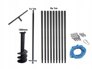 Wiertnica ręczna do studni 180mm 10m