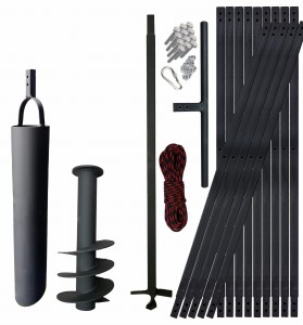 Wiertnica ręczna studni 17m 180mm szlamówka 133mm