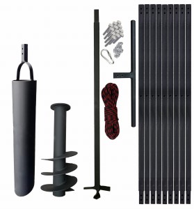 Wiertnica ręczna do studni 180mm 10m + szlamówka 133mm