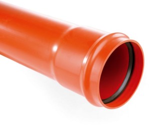Rura kanalizacyjna 110mm 3.2mm 1 metr SN4 coex KZ PVC 