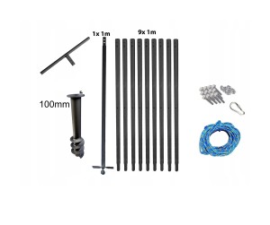 Wiertnica ręczna do studni 100mm 10m